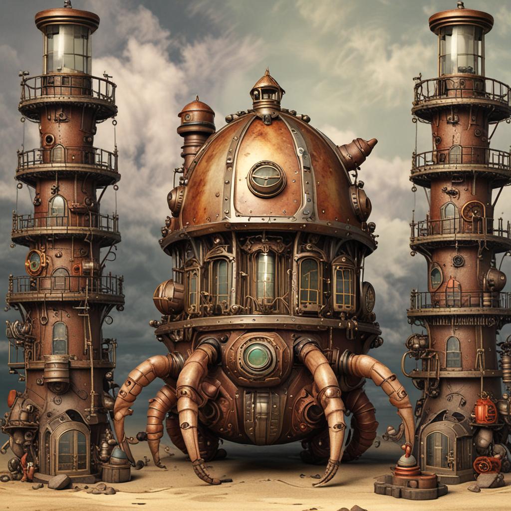 steampunk shell